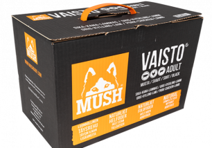 Mush Vaisto Svart 10 kg - Fyst Hundmat