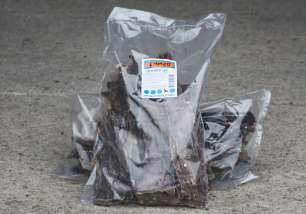Emmzo torkad oxmatstrupe 1 kg - Fyst Hundmat