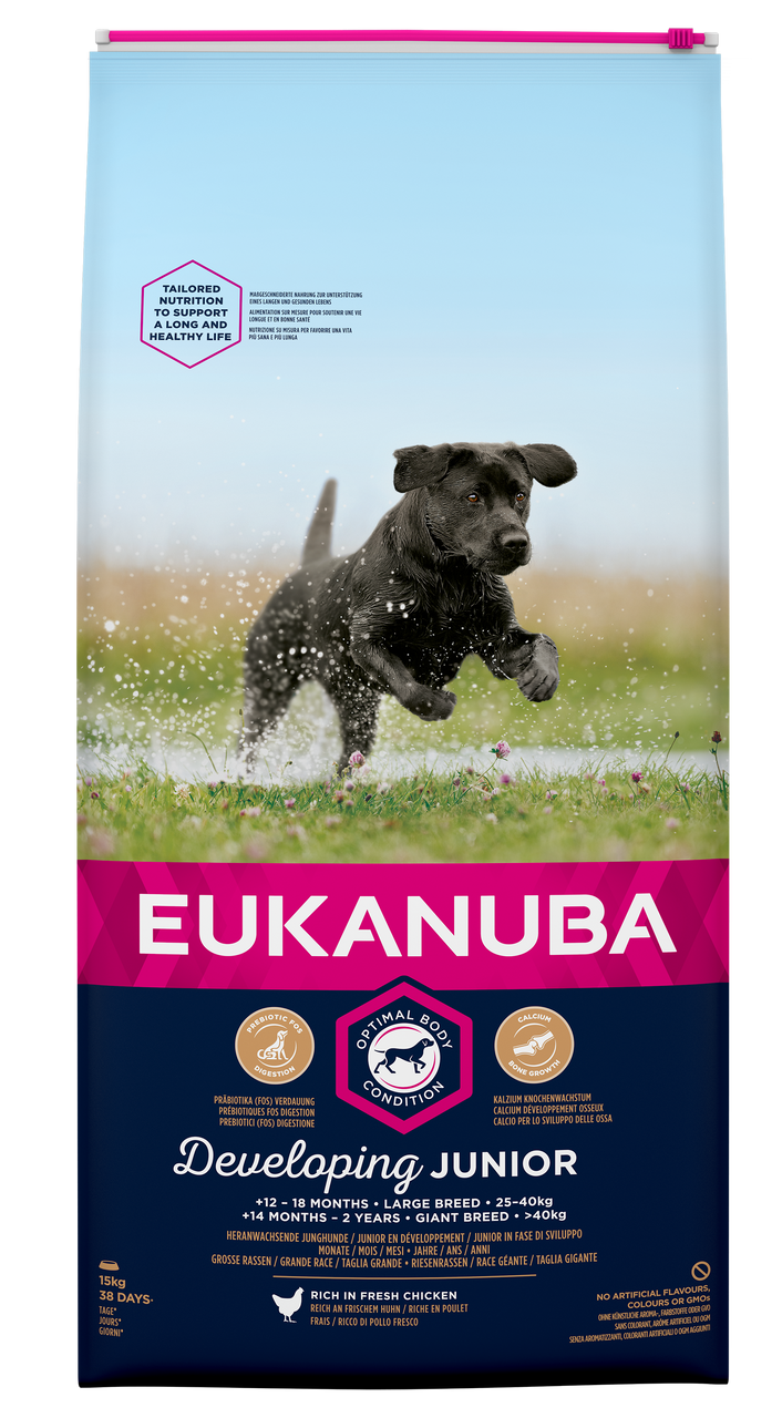 Dog Junior Large - 15 kg - Eukanuba