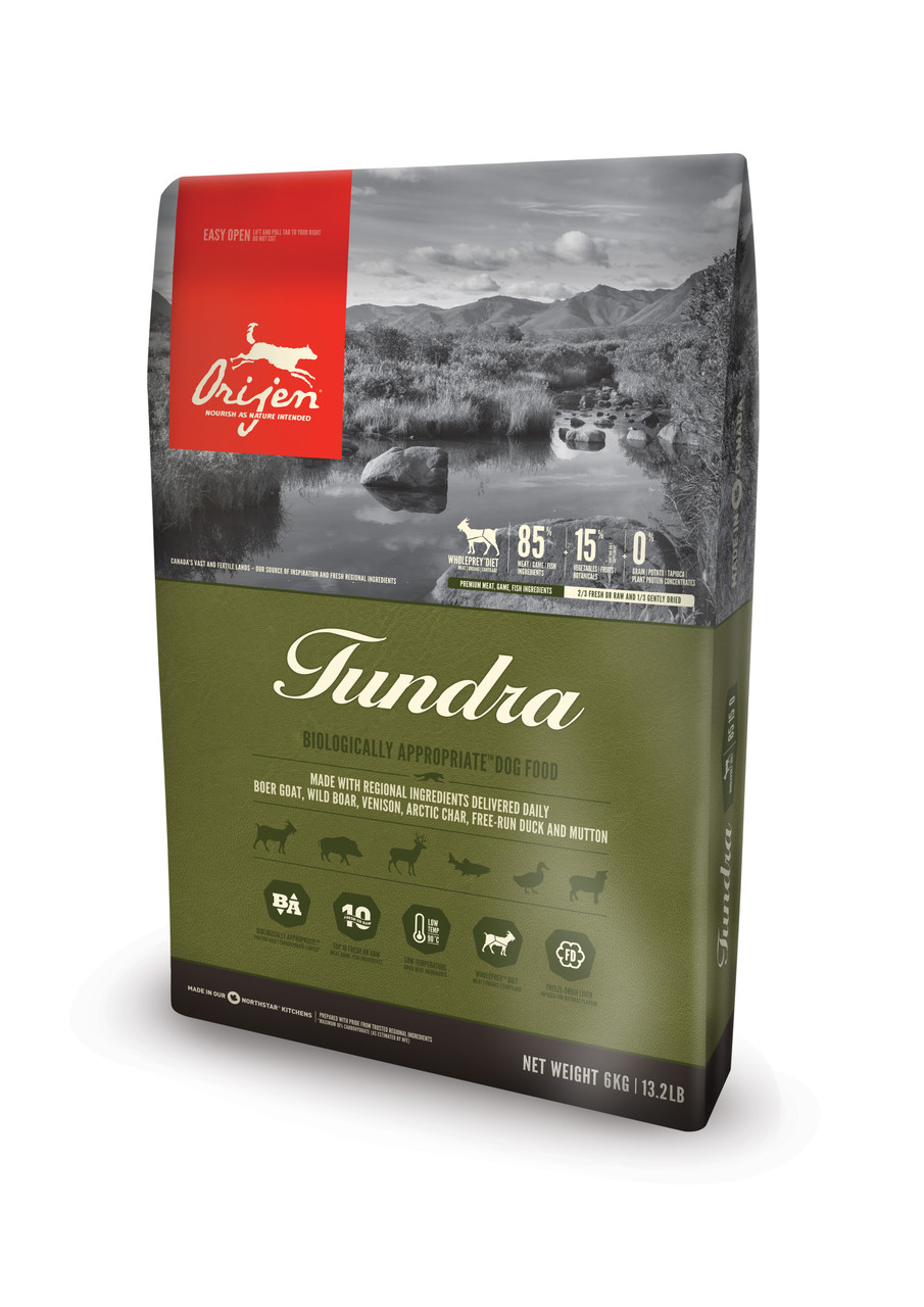 Torrfoder Tundra för Hund - 6 kg - Orijen