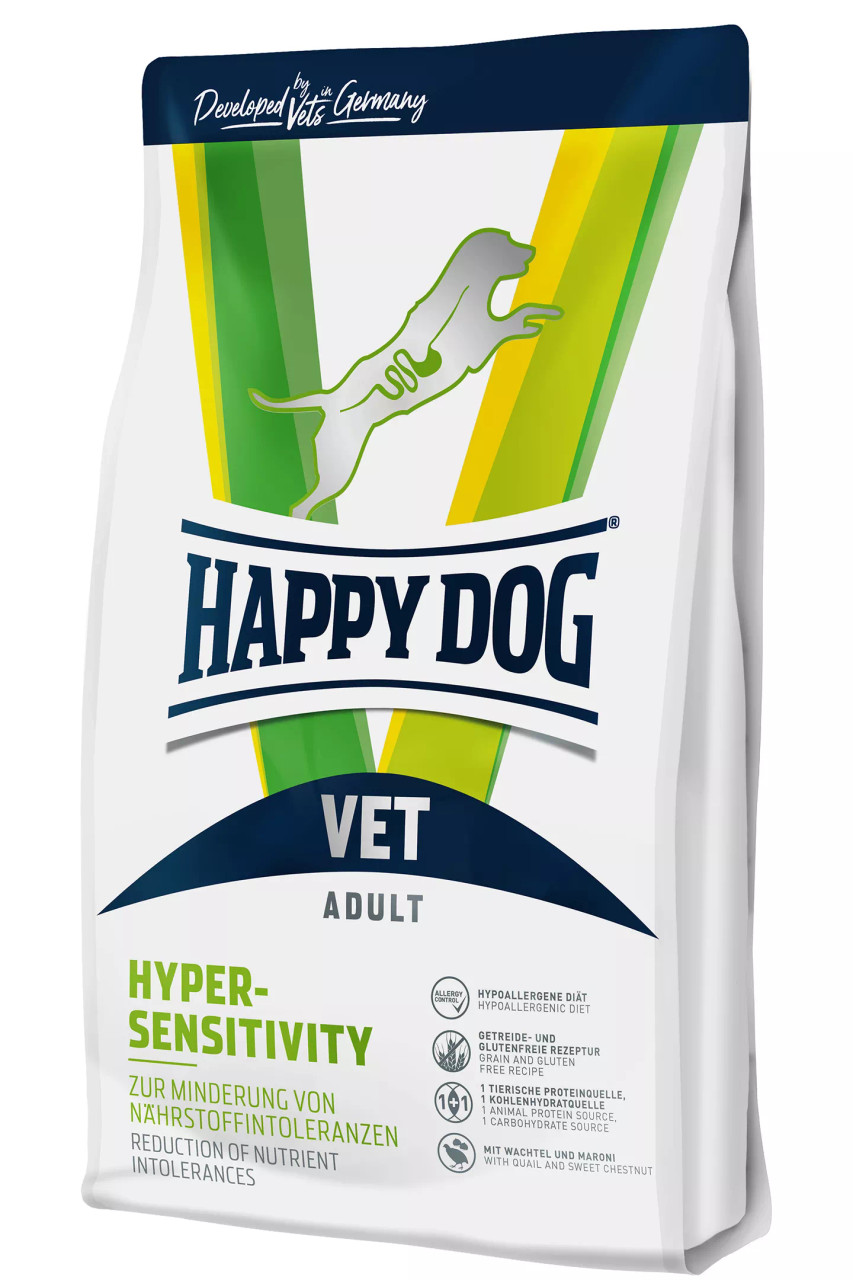 Vet Diet Hypersensitivity Torrfoder till Hund - 12 kg - HappyDog