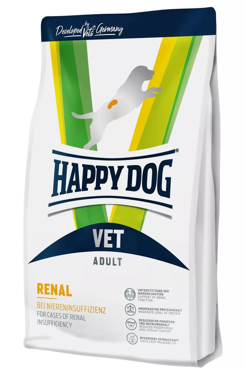 Vet Diet Renal Torrfoder till Hund - 4 kg - HappyDog