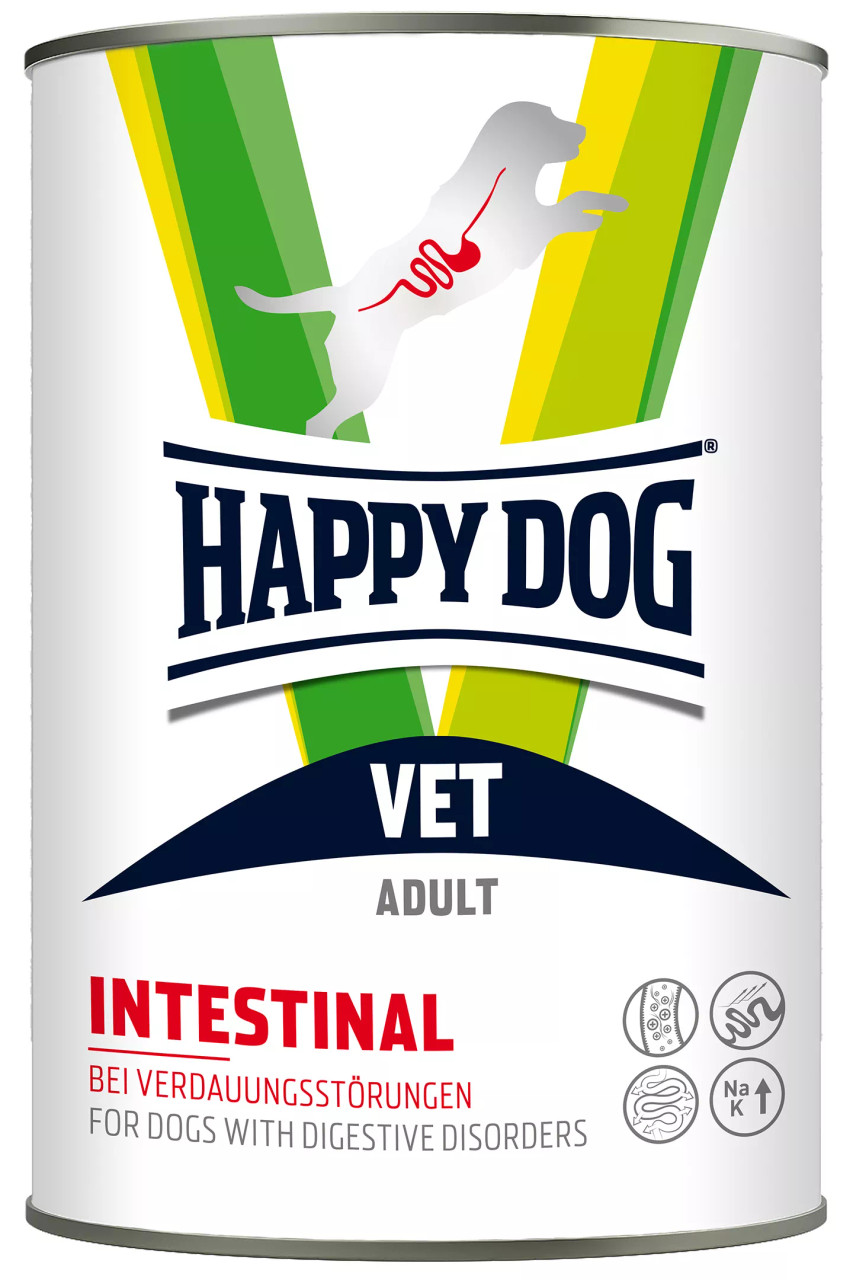 Vet Diet Intestinal Våtfoder för Hund - 6 x 400 g - HappyDog