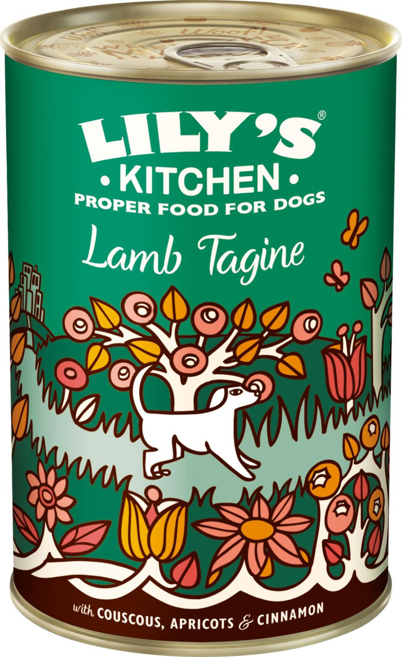 Lamb Tagine Våtfoder för Hundar  - 6 x 400 g - Lilys kitchen