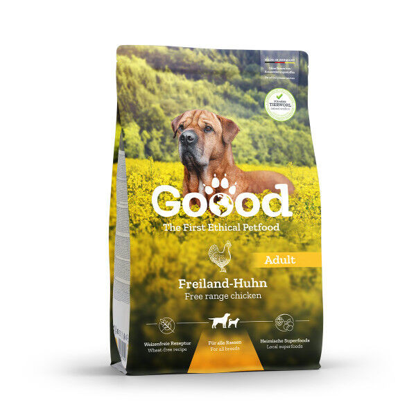 Adult Free Range Chicken Torrfoder för Hundar  - 10 kg - Goood Pet Food