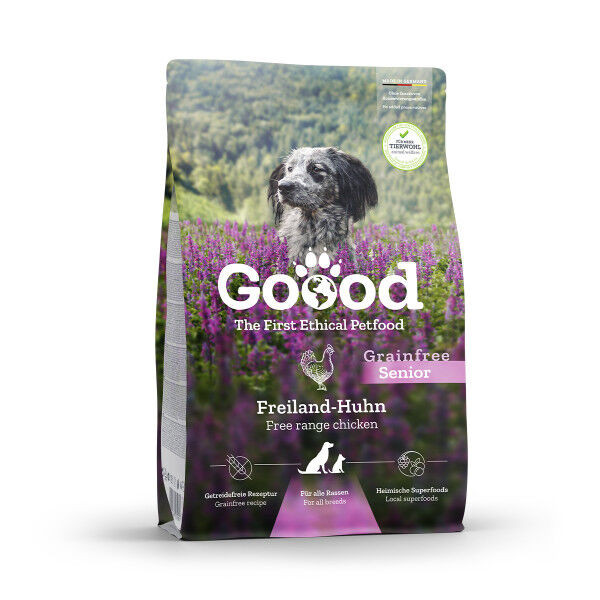 Senior Free Range Chicken Torrfoder för Äldre Hund - 1,8 kg - Goood Pet Food