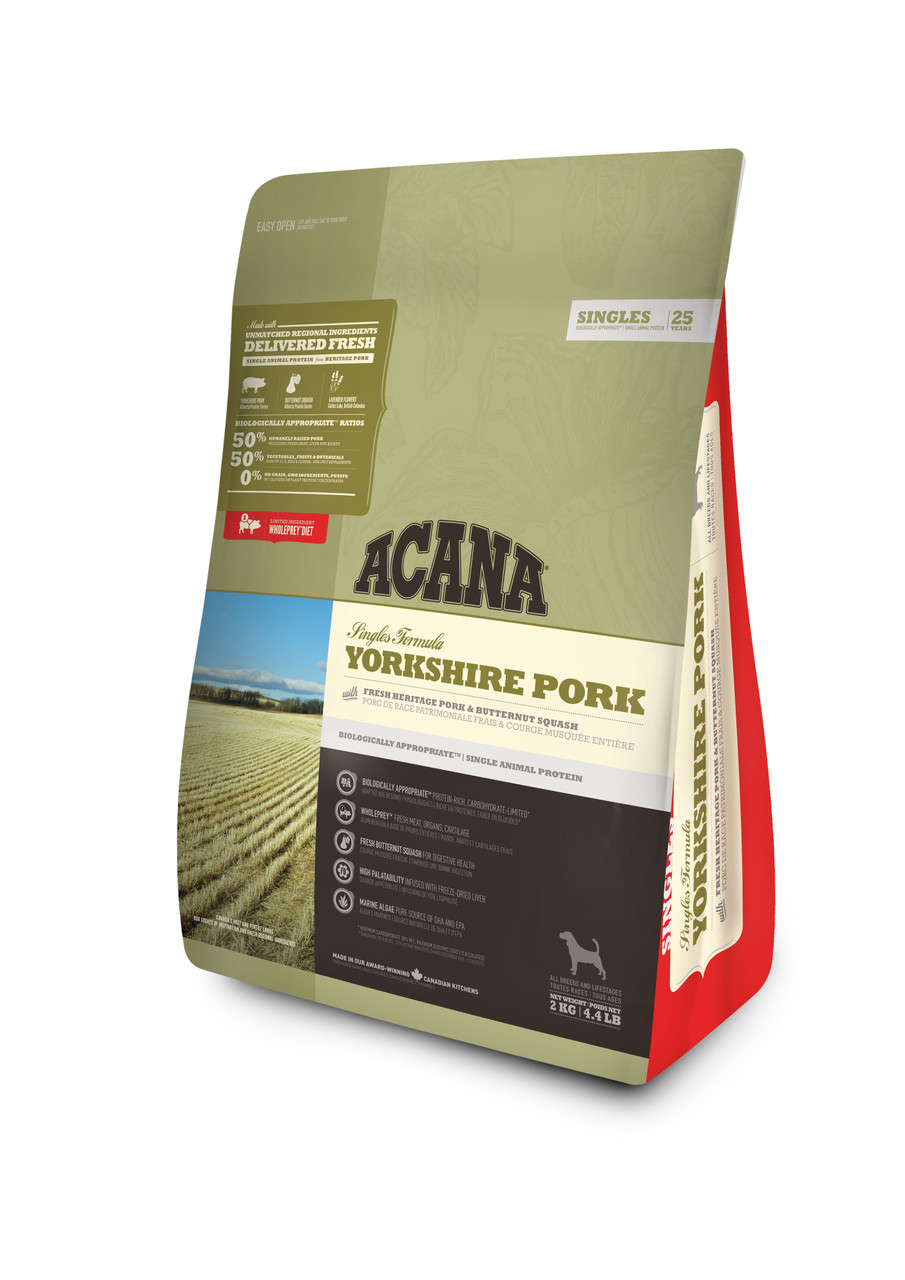 Dog Yorkshire Pork Torrfoder - 2 kg - Acana