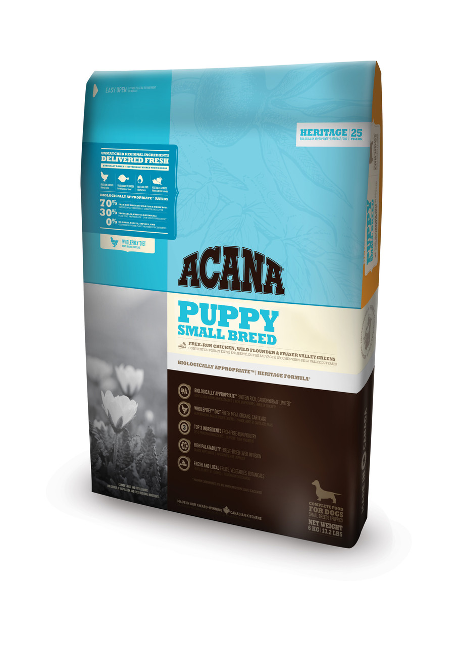 Torrfoder Puppy Small/Medium - 6 kg - Acana