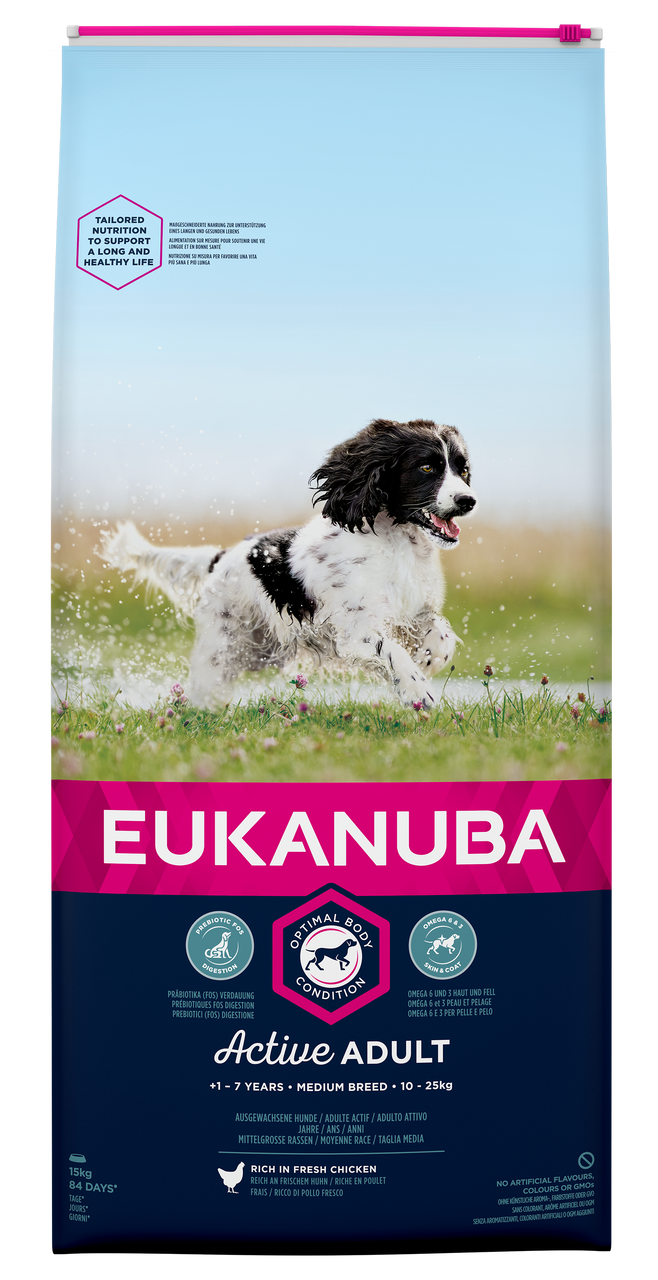 Dog Adult Medium - 15 kg - Eukanuba