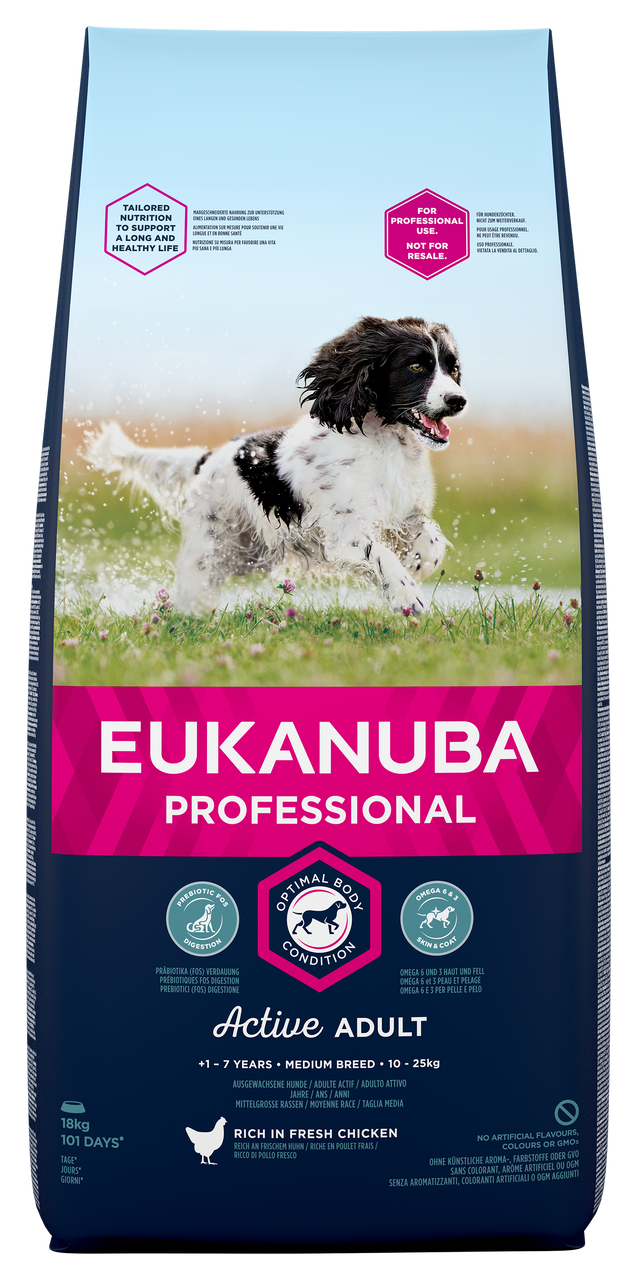 Dog Adult Medium - 18 kg - Eukanuba