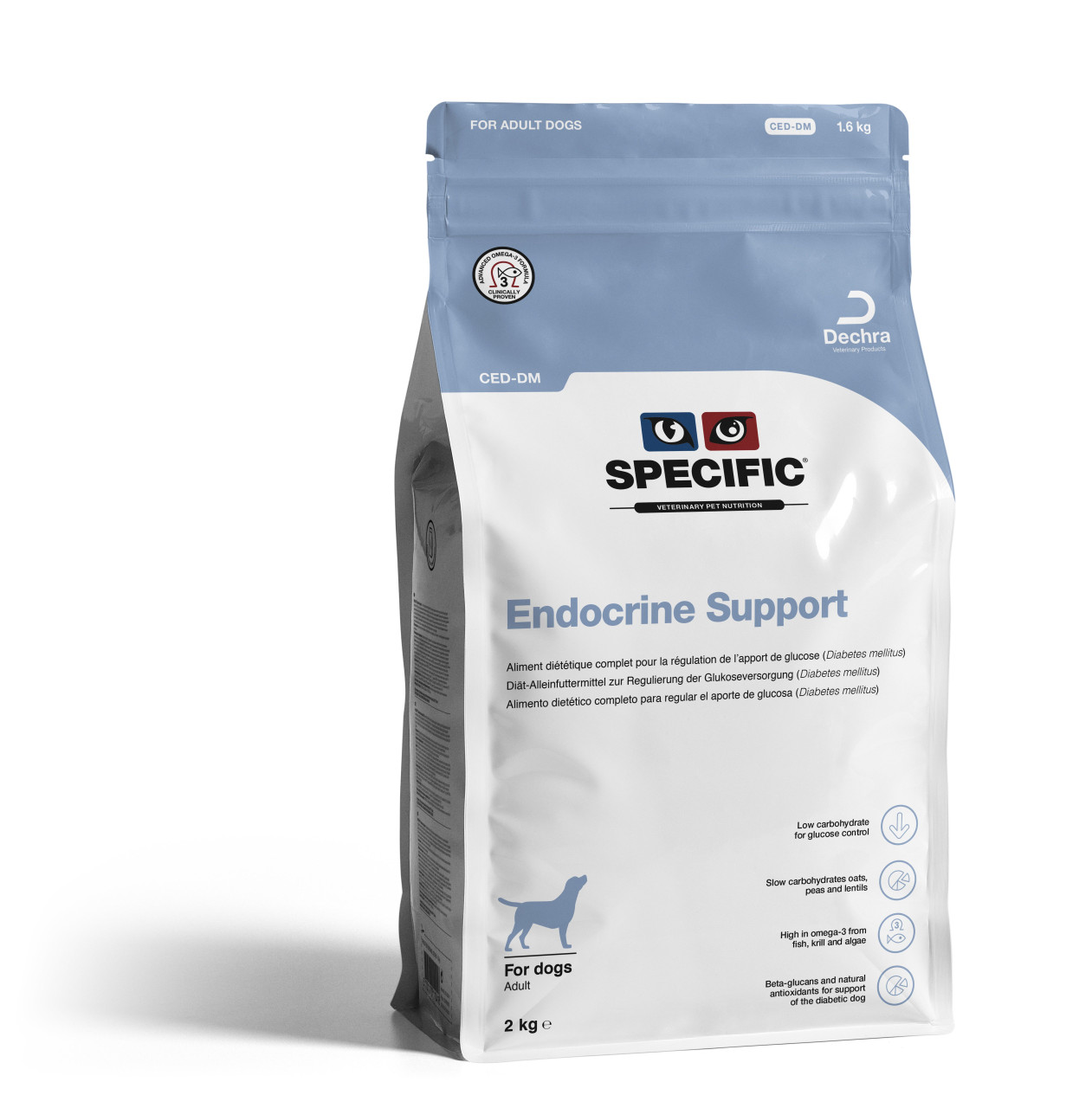 Endocrine Support CED-DM hundfoder - 12 kg - Specific