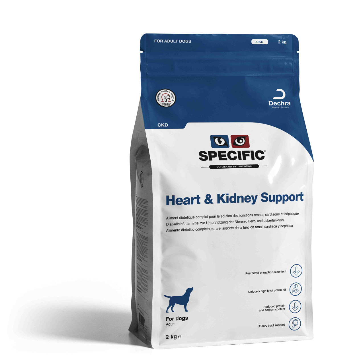 Heart & Kidney Support CKD hundfoder - 12 kg - Specific