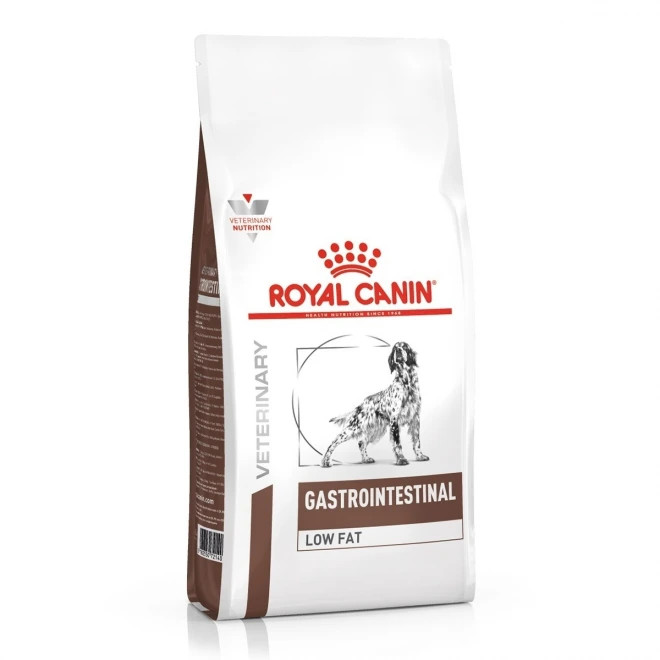 Veterinary Diets Gastro Intestinal Low Fat Torrfoder för Hund - 12 kg - Royal Canin Veterinary Diets