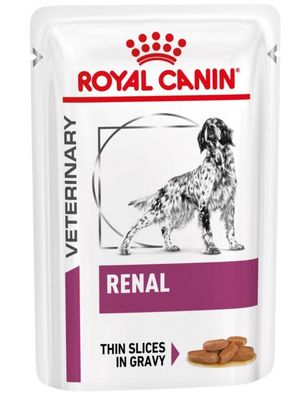 Veterinary Diets Vital Renal in Gravy Pouch för hund - 12 x 100 g - Royal Canin Veterinary Diets