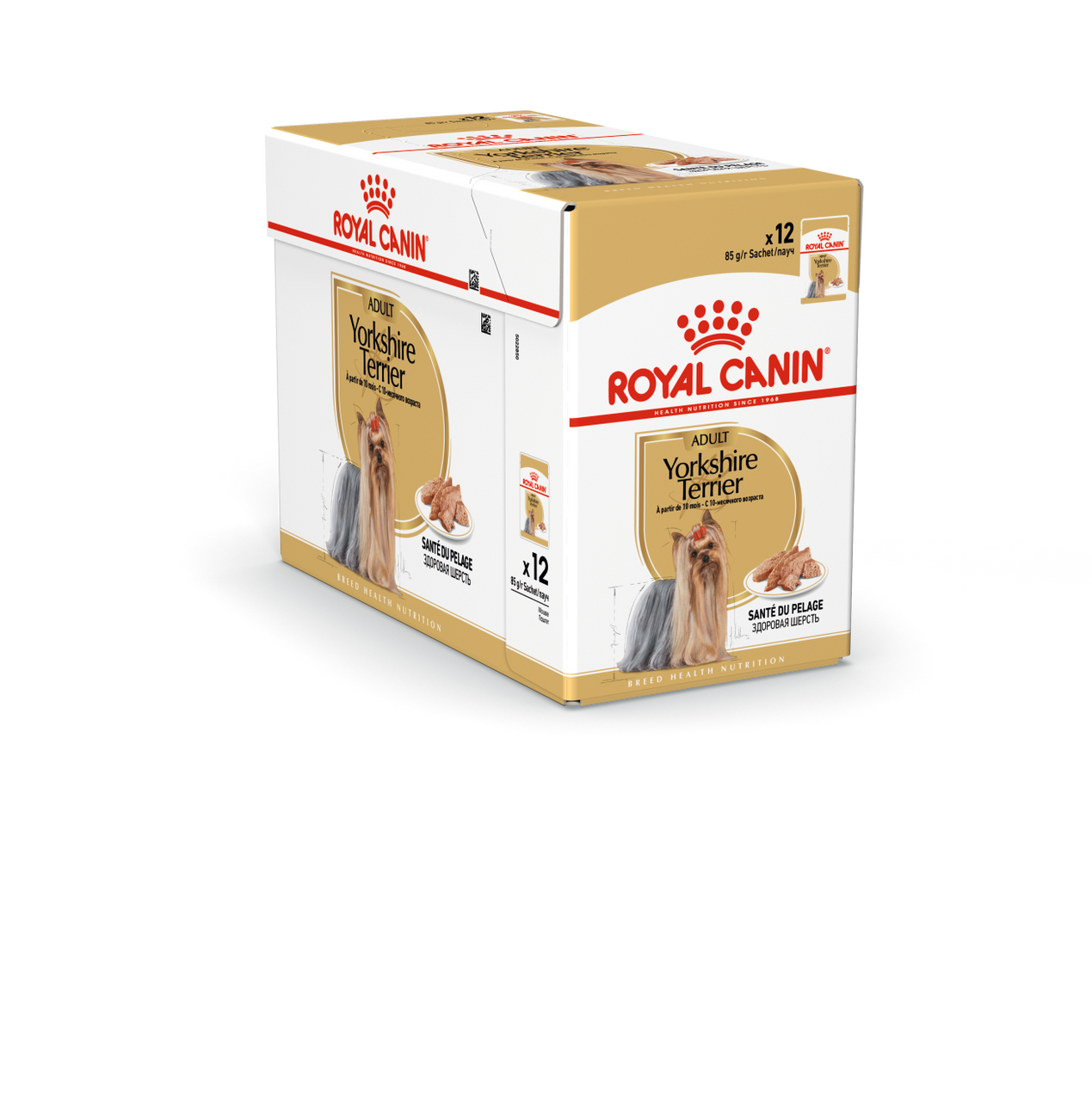 Yorkshire Terrier Adult Våtfoder för hund - 12 x 85 g - Royal Canin