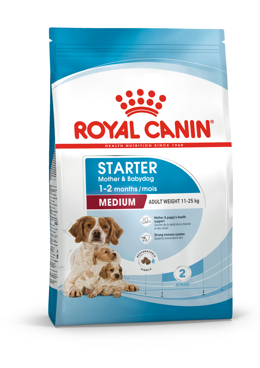 Medium Starter Mother & Babydog Torrfoder för hund - 4 kg - Royal Canin