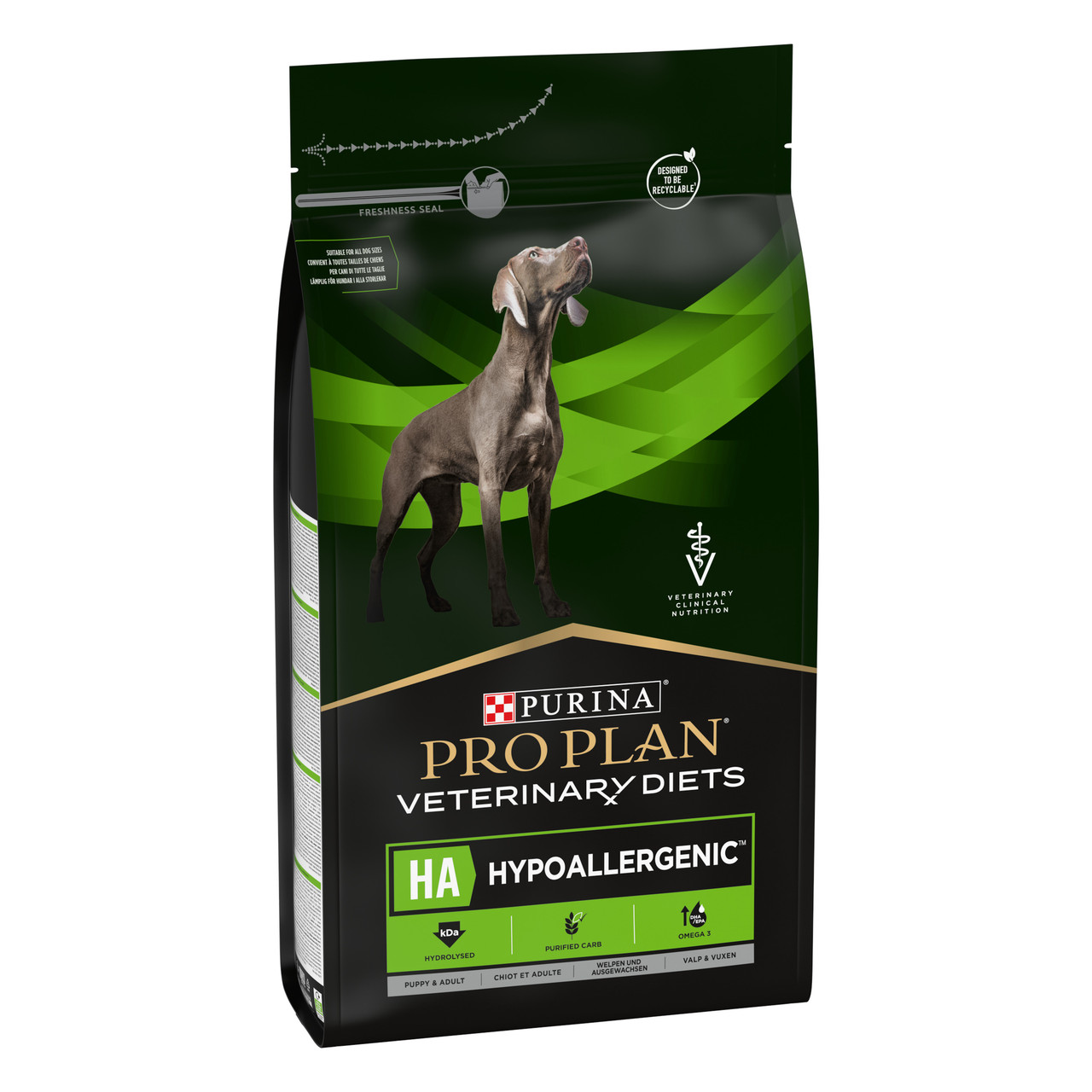 Veterinary Diets HA Hypoallergenic för hund - 3 kg - Purina Pro Plan