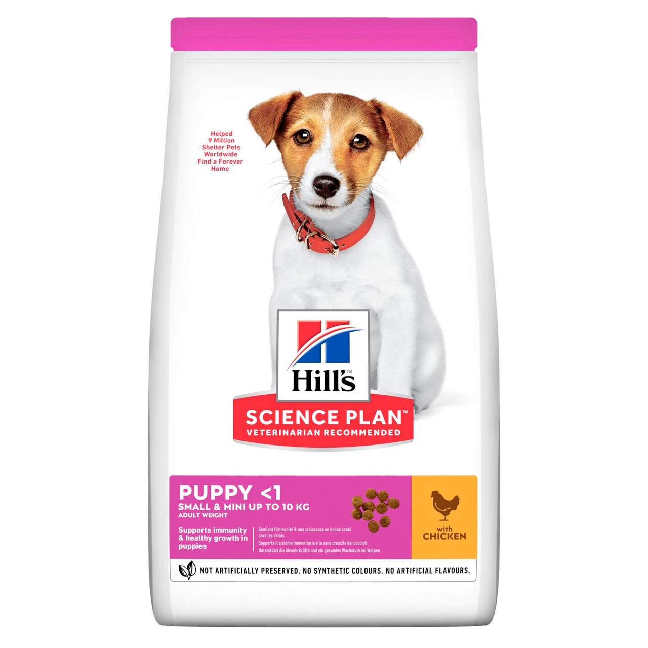 Puppy Small & Mini torrfoder med kyckling Hundfoder - 3 kg - Hill’s