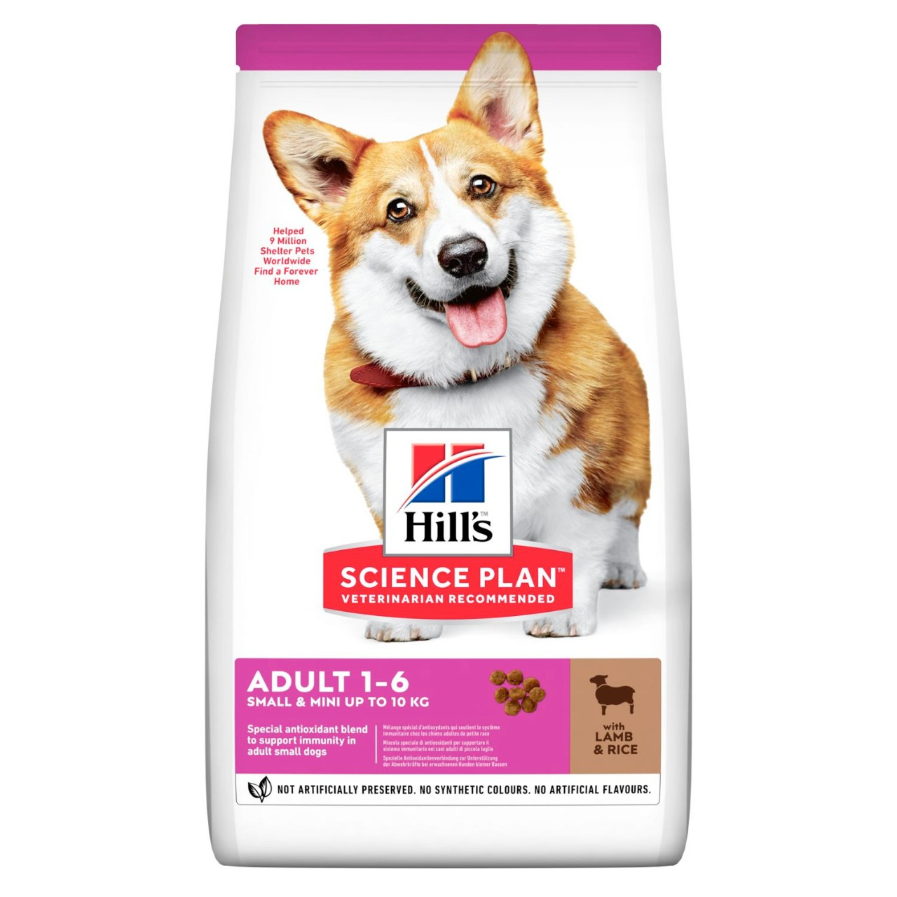 Adult Small & Mini torrfoder med lamm och ris Hundfoder - 1,5 kg - Hill’s