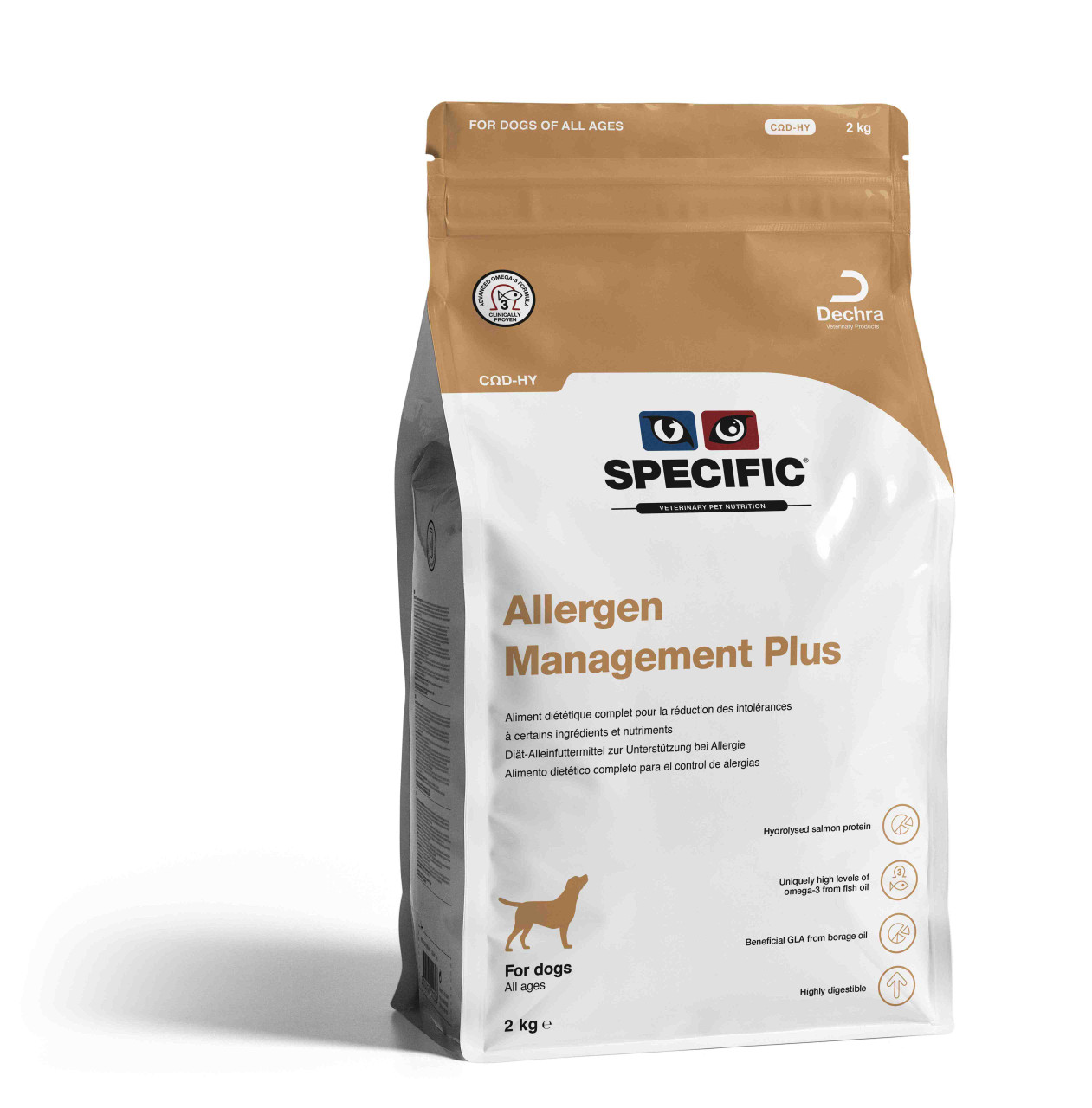 Allergen Management Plus COD-HY för hund - 7 kg - Specific