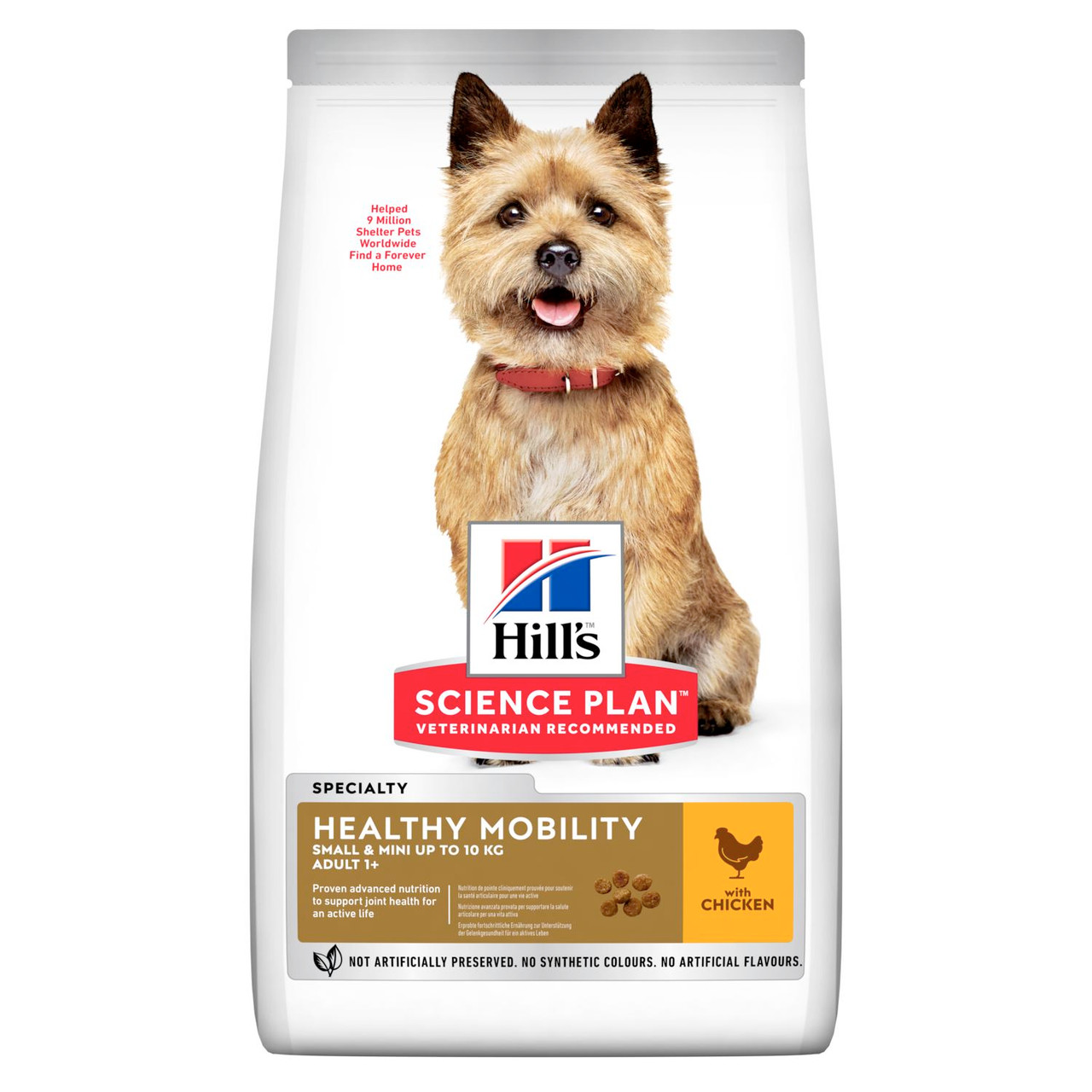 Adult Healthy Mobility Small & Mini torrfoder med kyckling Hundfoder - 6 kg - Hill’s