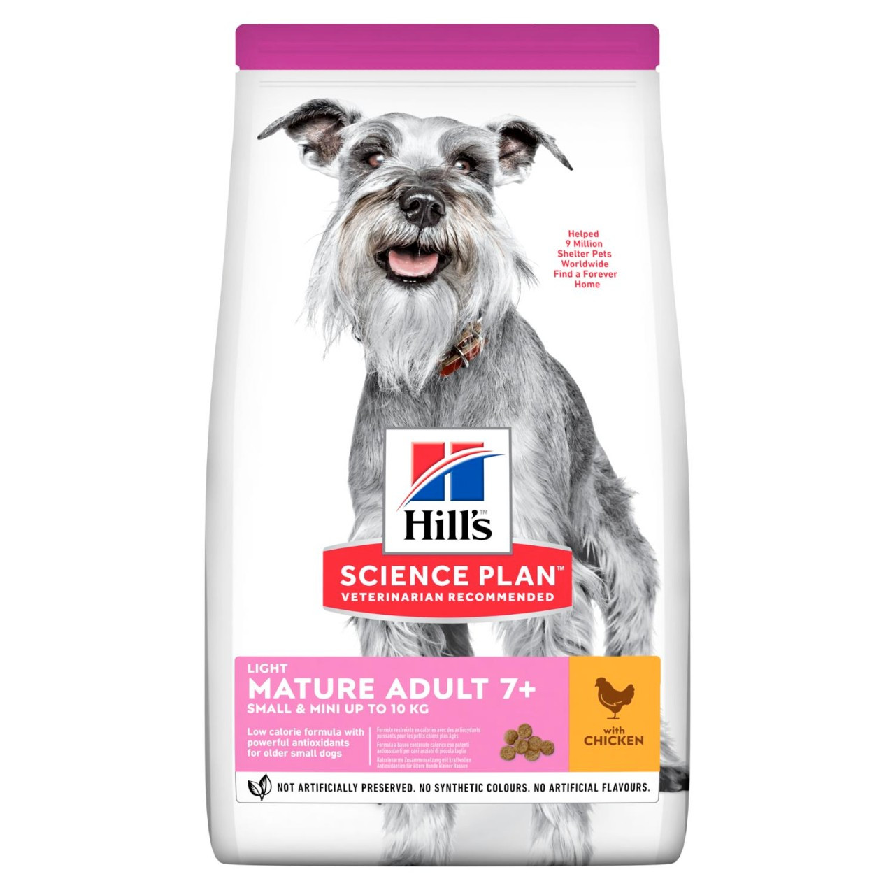 Mature Adult Light Small & Mini torrfoder med kyckling Hundfoder - 2,5 kg - Hill’s