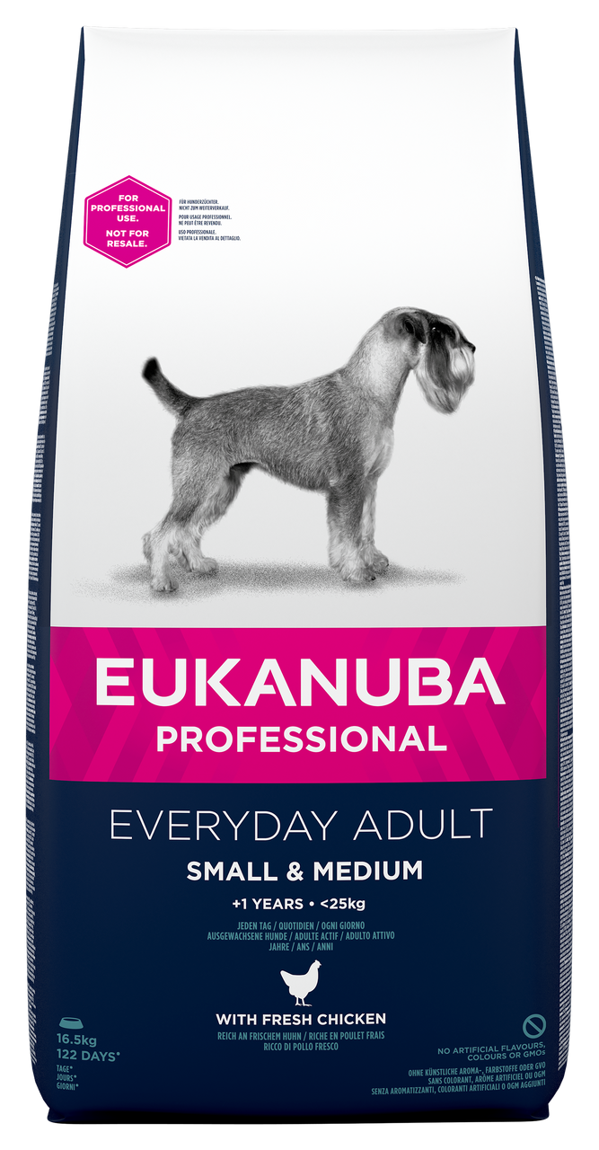Dog Adult Small/Medium Everyday - 16,5 kg - Eukanuba