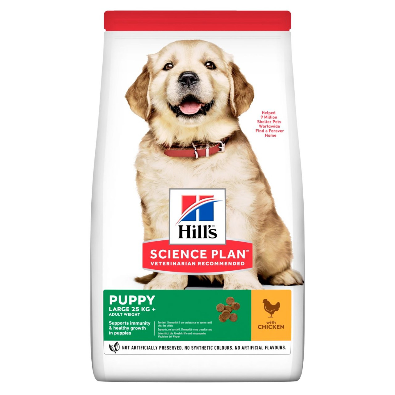 Puppy Large Breed torrfoder med kyckling - 12 kg - Hill’s