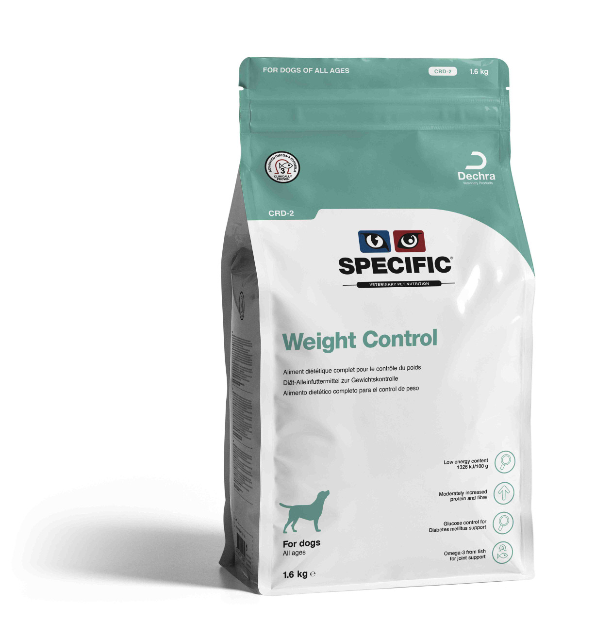 Weight Control CRD-2 hundfoder - 6 kg - Specific
