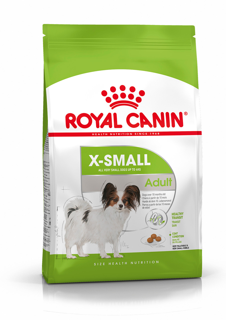 X-Small Adult Torrfoder för hund - 3 kg - Royal Canin