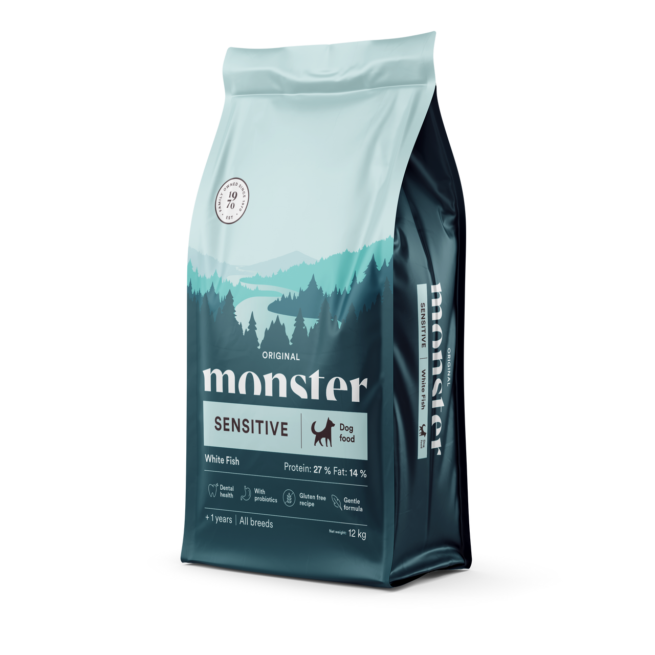 Dog Original Sensitive White Fish - 2 kg - Monster