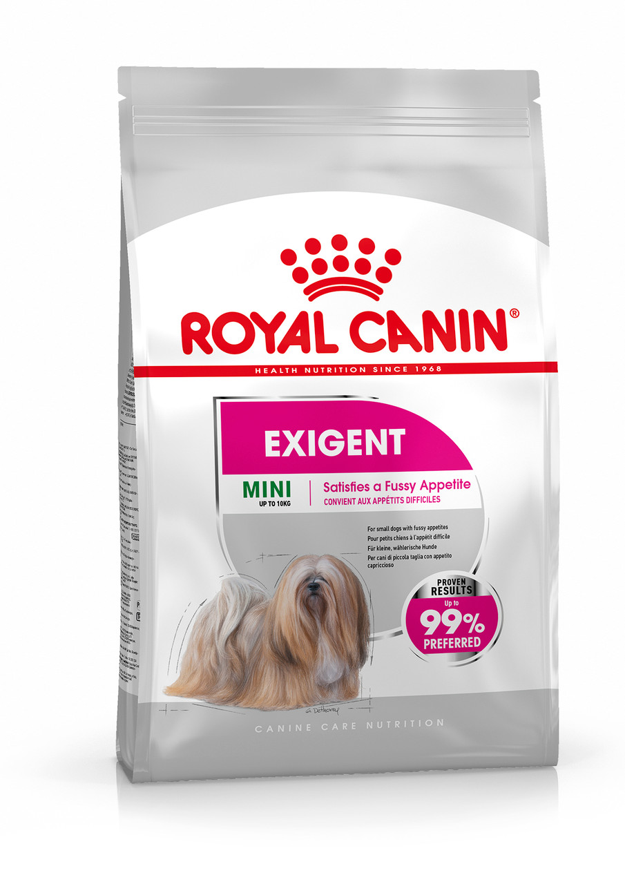 Exigent Adult Mini Torrfoder för hund - 1 kg - Royal Canin