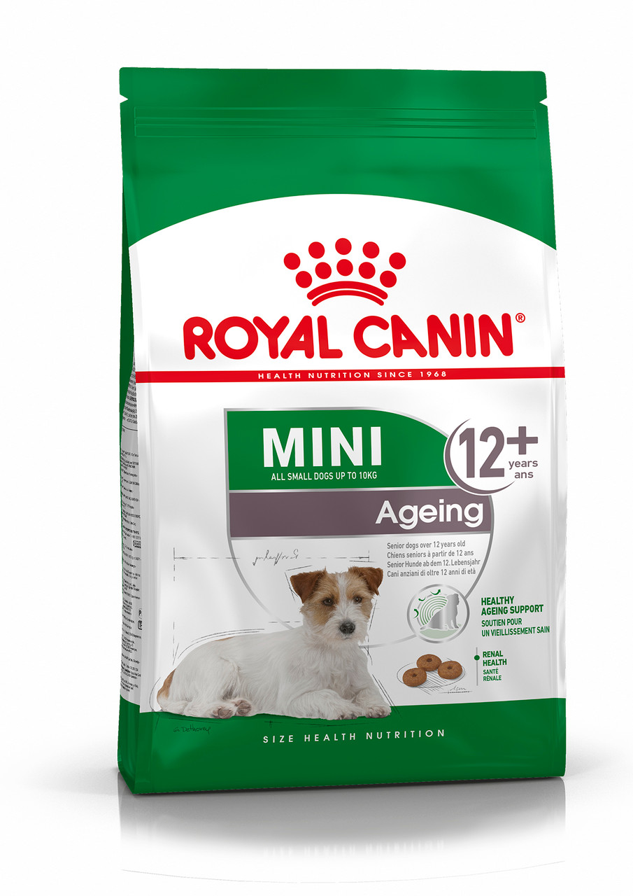 Mini Ageing 12+ Torrfoder för hund - 3,5 kg - Royal Canin
