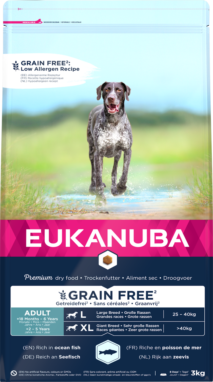Grain Free Adult Large - 12 kg - Eukanuba