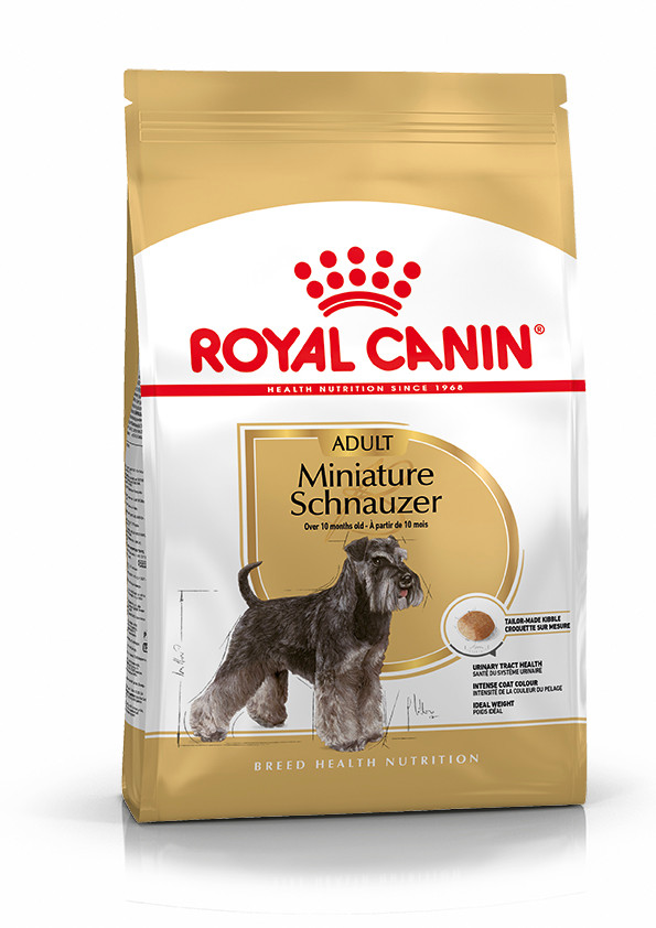 Miniature Schnauzer Adult Torrfoder för hund - 3 kg - Royal Canin
