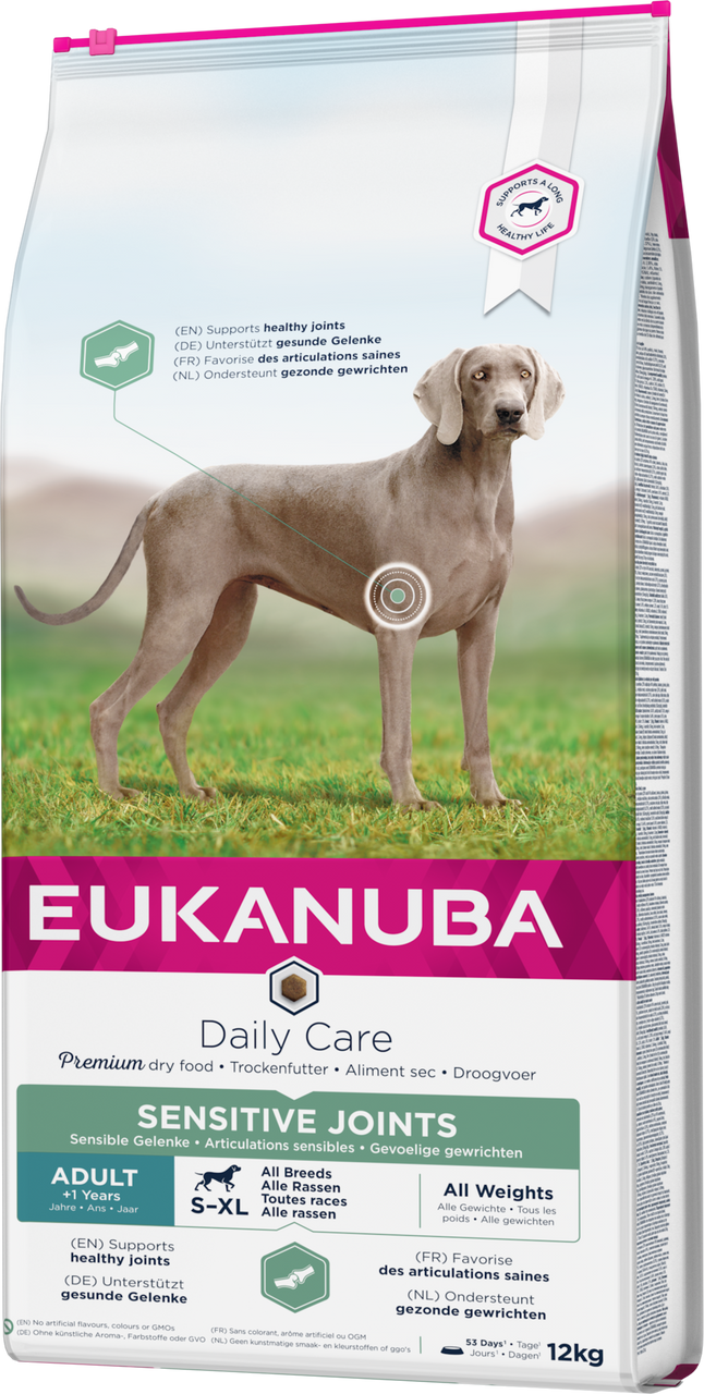 Dog Daily Care Sensitive Joints - 12 kg - Eukanuba