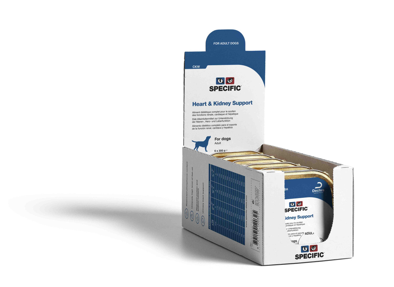 Heart & Kidney Support CKW hundfoder - 6 x 300 g - Specific