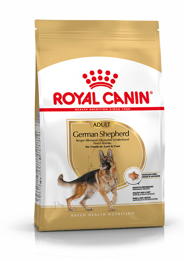 German Shepherd Adult Torrfoder för hund - 11 kg - Royal Canin