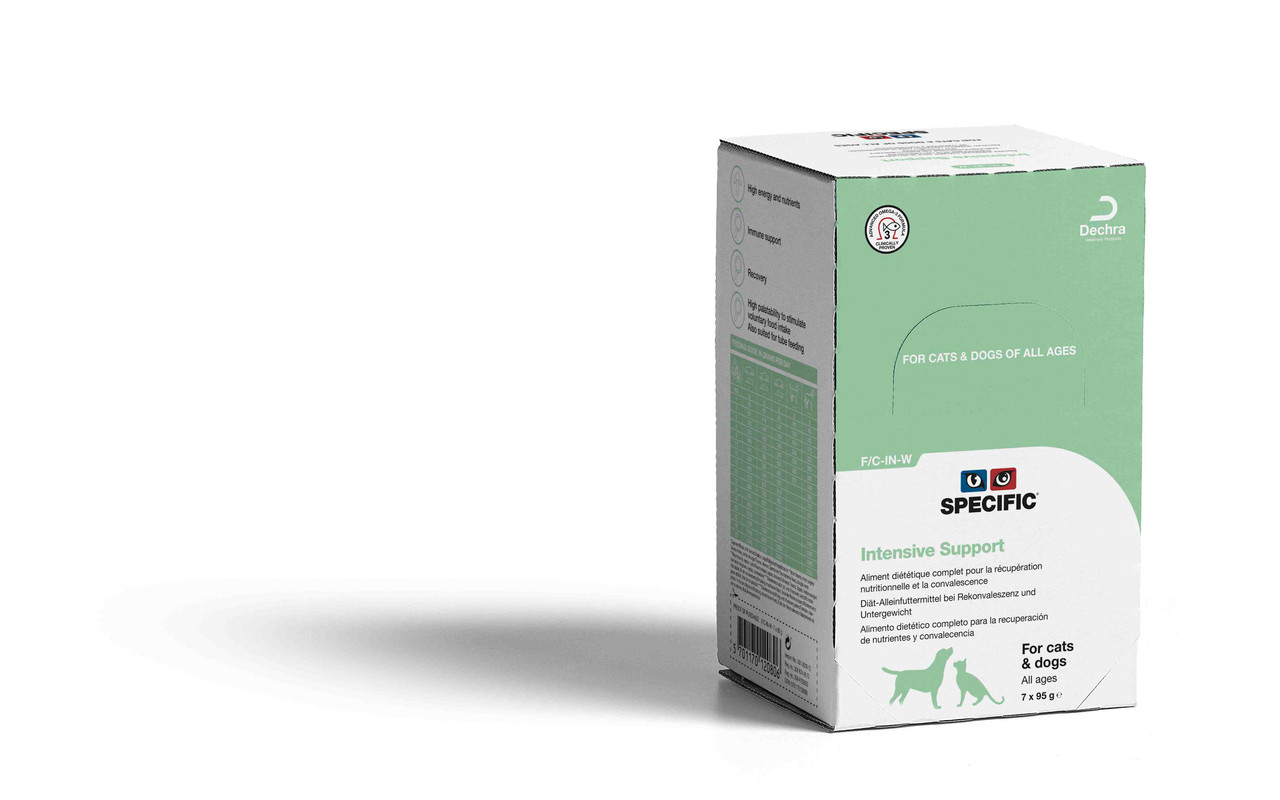 Intensive Support F/C-IN-W för hund & katt - 7 x 95g - Specific