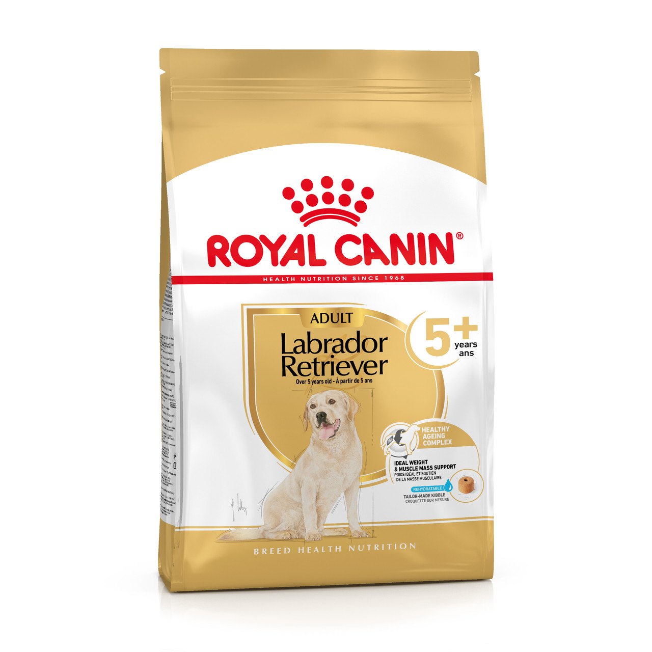 Labrador Retriever Adult 5+ Torrfoder för hund - 12 kg - Royal Canin