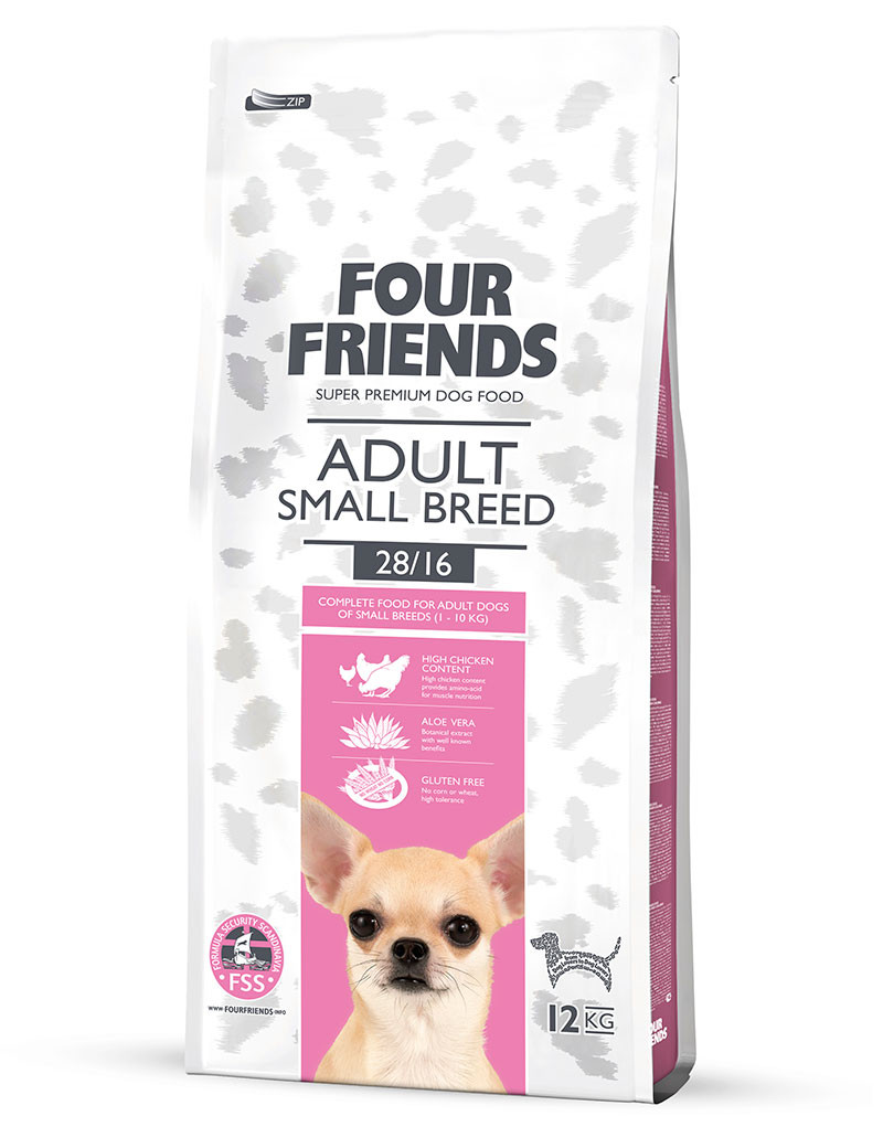 Adult Small Breed Hundfoder - 12 kg - FourFriends