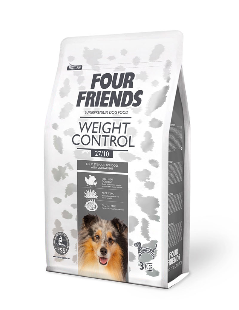 Weight Control Hundfoder - 3 kg - FourFriends