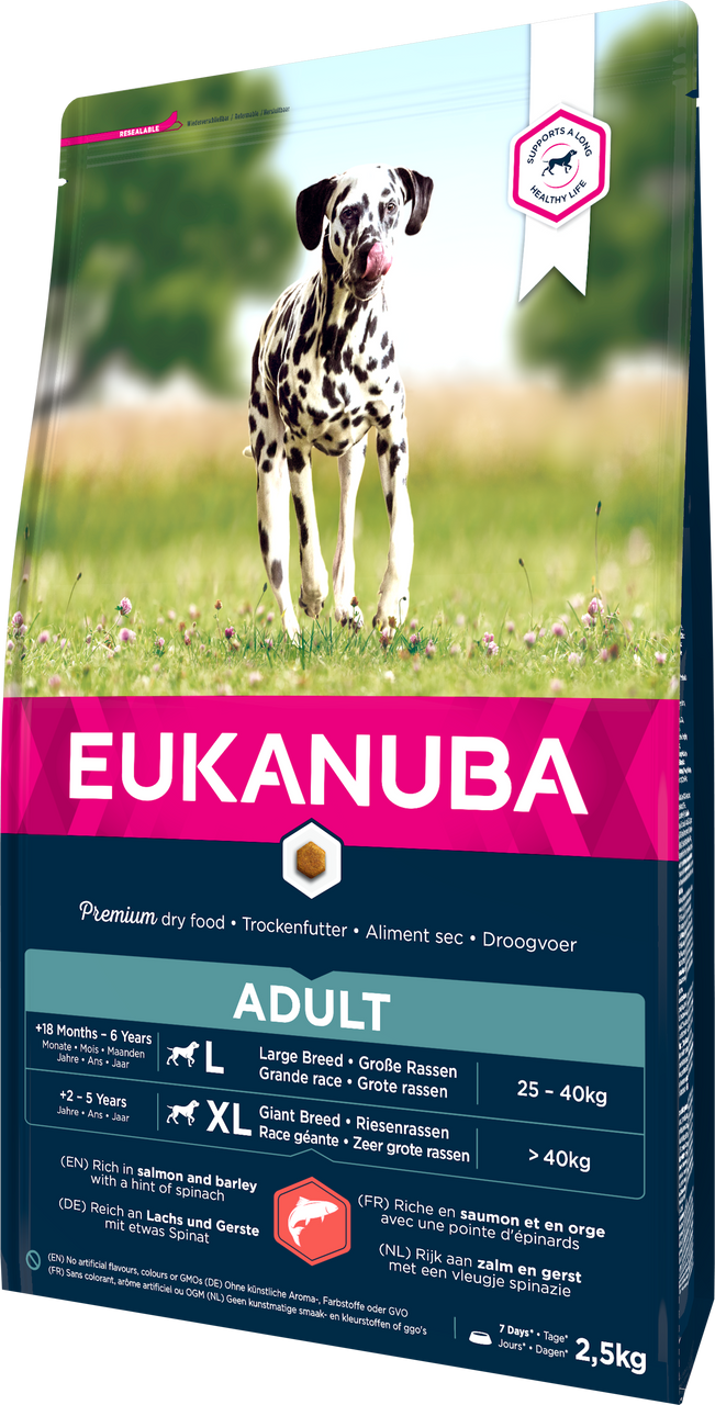 Dog Adult Large Salmon & Barley - 12 kg - Eukanuba