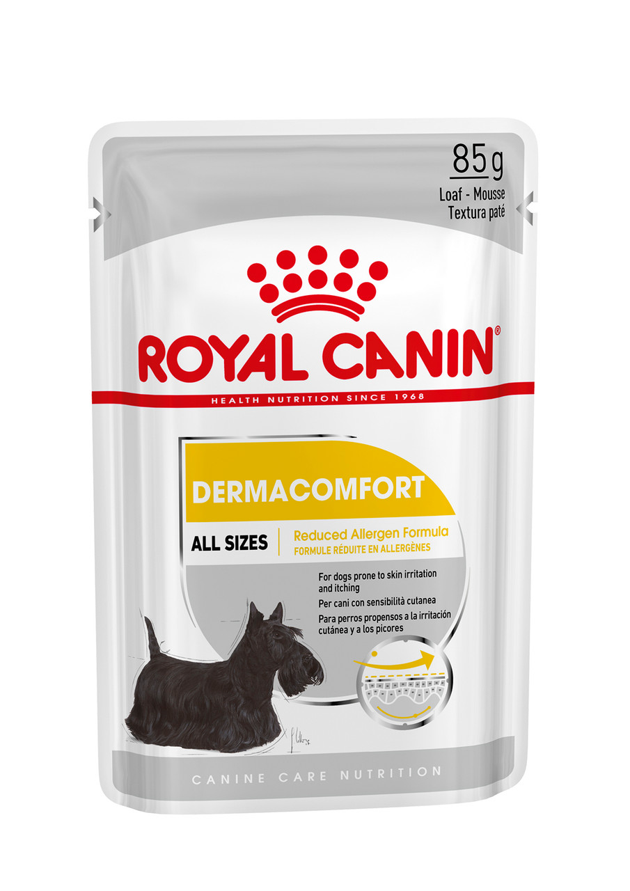 Dermacomfort Adult Våtfoder för hund - 12 x 85 g - Royal Canin