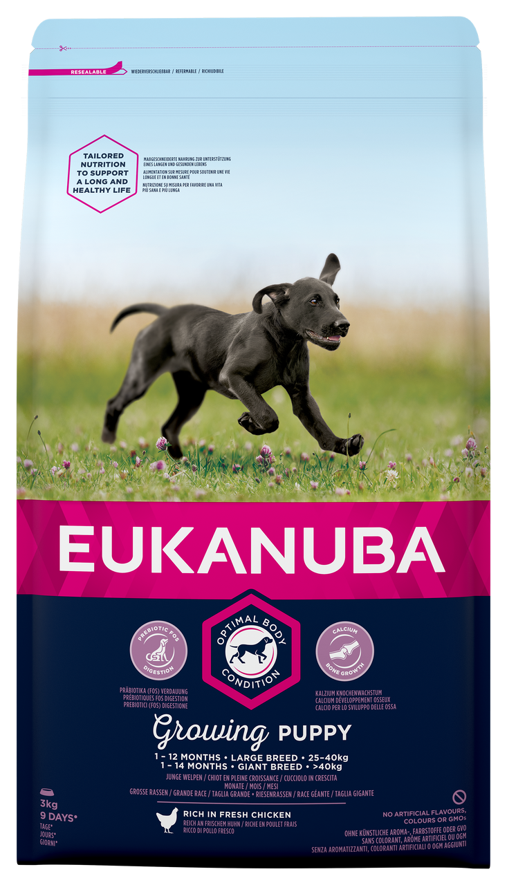 Dog Puppy Large - 3 kg - Eukanuba