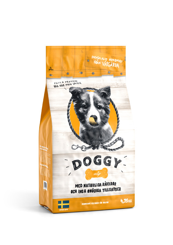 Torrfoder för Hundvalp - 12 kg - Doggy