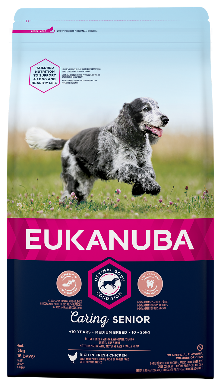 Dog Senior Medium - 3 kg - Eukanuba
