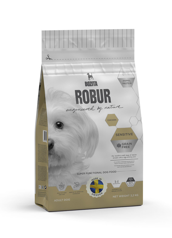 Sensitive Grain Free Chicken Hundfoder - 3,2 kg - Bozita Robur