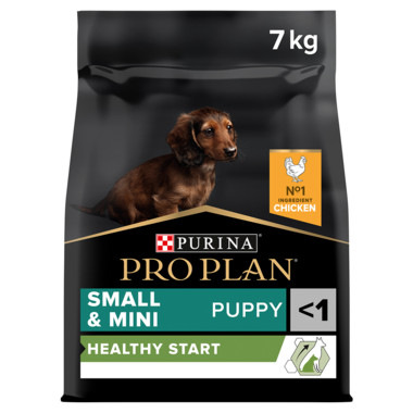 Small & Mini Puppy Healthy Start Torrfoder med Kyckling - 3 kg - Purina Pro Plan