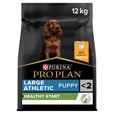 Large Athletic Puppy Healthy Start Torrfoder med Kyckling - 12 kg - Purina Pro Plan